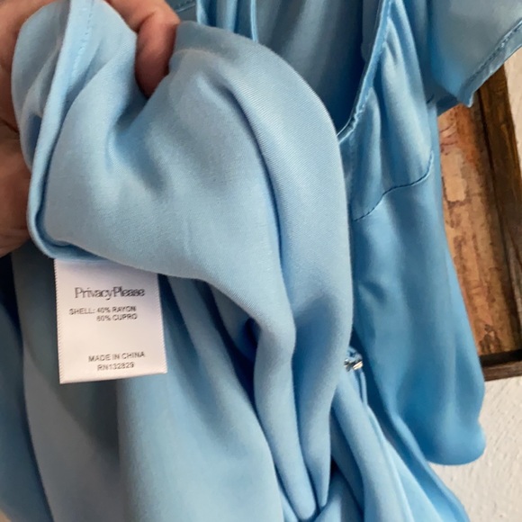 REVOLVE PRIVACY PLEASE STRETCH SILK MIDI DRESS S - Picture 14 of 16